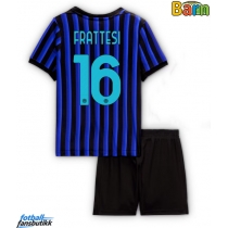 Inter Milan Davide Frattesi #16 Hjemmedraktsett Barn 2025-26 Kortermet (+ Korte bukser)